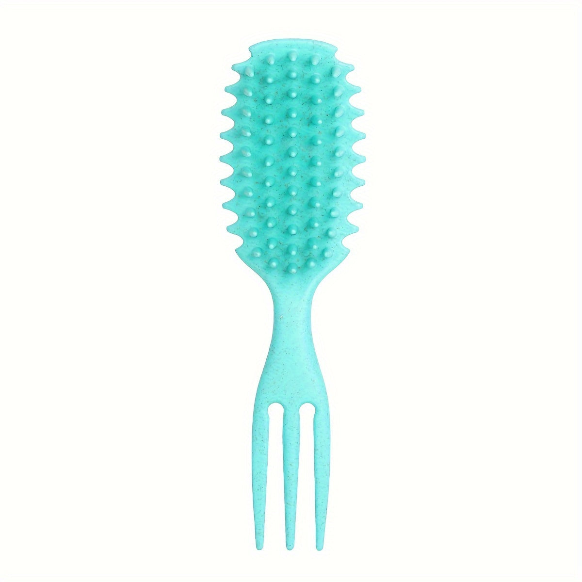Brosse Candy avec poils flexibles, idéale pour démêler les cheveux bouclés, frisés et crépus sans douleur ni casse. Convient pour une utilisation sur cheveux secs ou mouillés, permettant de définir les boucles tout en réduisant les tiraillements. Parfaite pour tous les types de boucles et textures, cette brosse préserve la santé et la brillance des cheveux. vert