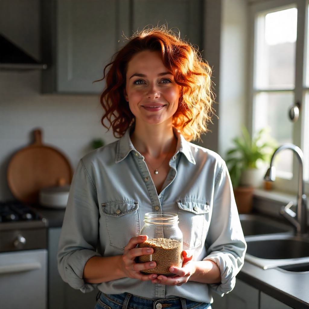 Gel coiffant aux graines de lin