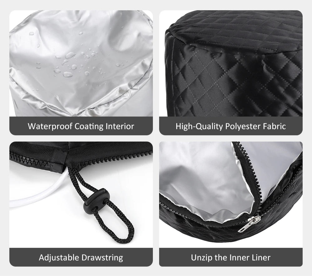 Bonnet chauffant avec timer et thermostat