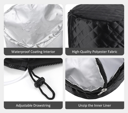 Bonnet chauffant avec timer et thermostat